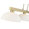 Z-Lite Cobalt Billiard, 3-Light, 13.5 In.W x 49 In.L x 9.25 In.H, Modern Gold/Matte Opal 152MGLD-DMO13 - alternate 7